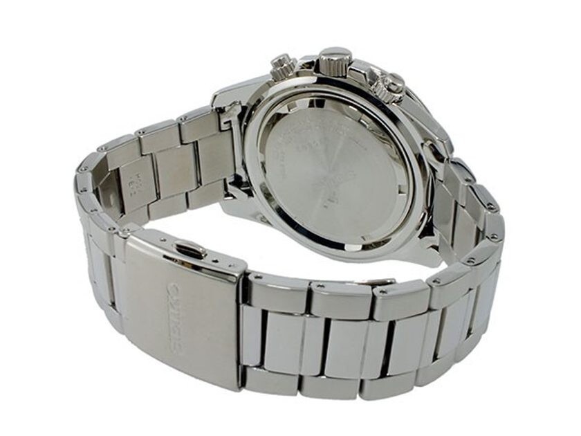 Seiko Neo Sports Chronograph 100m Stainless Steel Men's Watch