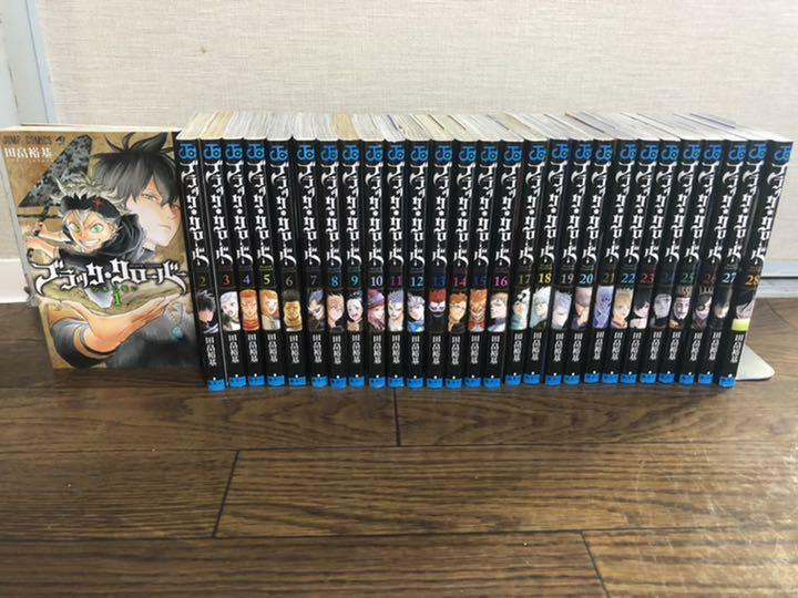 ブラッククローバー1〜32(16.5)
カルテットナイツ1〜3
小説1〜3 Black Clover Vol.1-36 ＋ 16.5 latest Full Set Japanese
