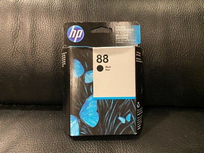 New Genuine HP Office Jet 88 Black Ink Cartridge Factory Sealed