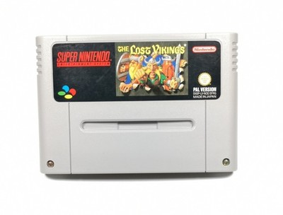 The Lost Vikings - SNES Super Nintendo - PAL - guter Zustand