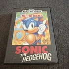 Sonic the Hedgehog Not For Resale (Sega Genesis, 1991) CIB Complete