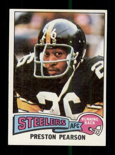 1975 TOPPS FOOTBALL #98 PRESTON PEARSON PITTSBURGH STEELERS
