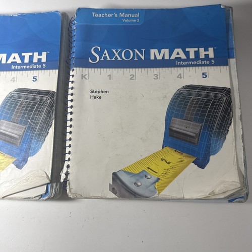 Sächsische Mathe Mittelstufe 5, LEHRERHANDBÜCHER Band 1 & 2 (starke Gebrauchsspuren) - Bild 4 von 6