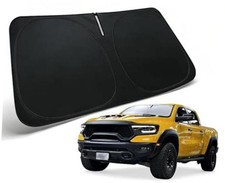 Windshield Sun Shade for 2012-2019 2021-2026 Dodge RAM 1500 Car Front Window