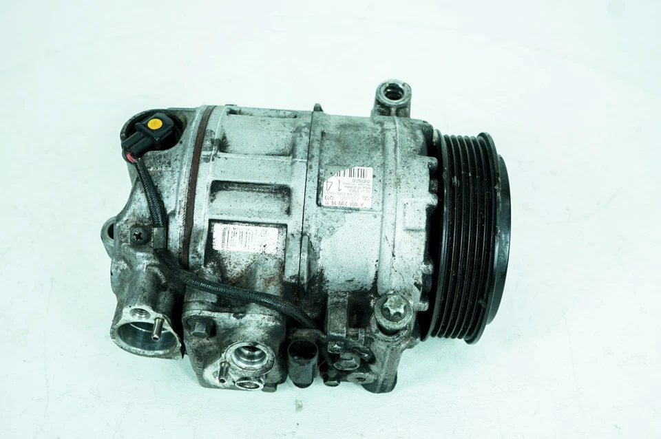 06-11 Mercedes CLS550 W219 OEM AC Air Conditioner Compressor A0012301411 5075 - Image 3 of 4