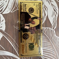 2024 Trump $100 Gold-Foil Bill Collectible