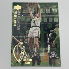 1994-95 Upper Deck Basketball Card #6 Dino Radja All Rookie Team Boston Celtics. rookie card picture
