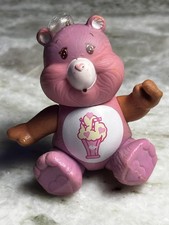 Vintage 1980's Kenner Care Bears 3 Figure Share Bear Poseable