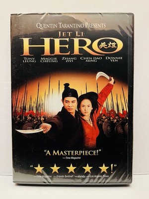 Hero (DVD, 2002) Jet Li, Zhang Ziyi, Chen Dao Ming, Donnie Yen - NEW Sealed