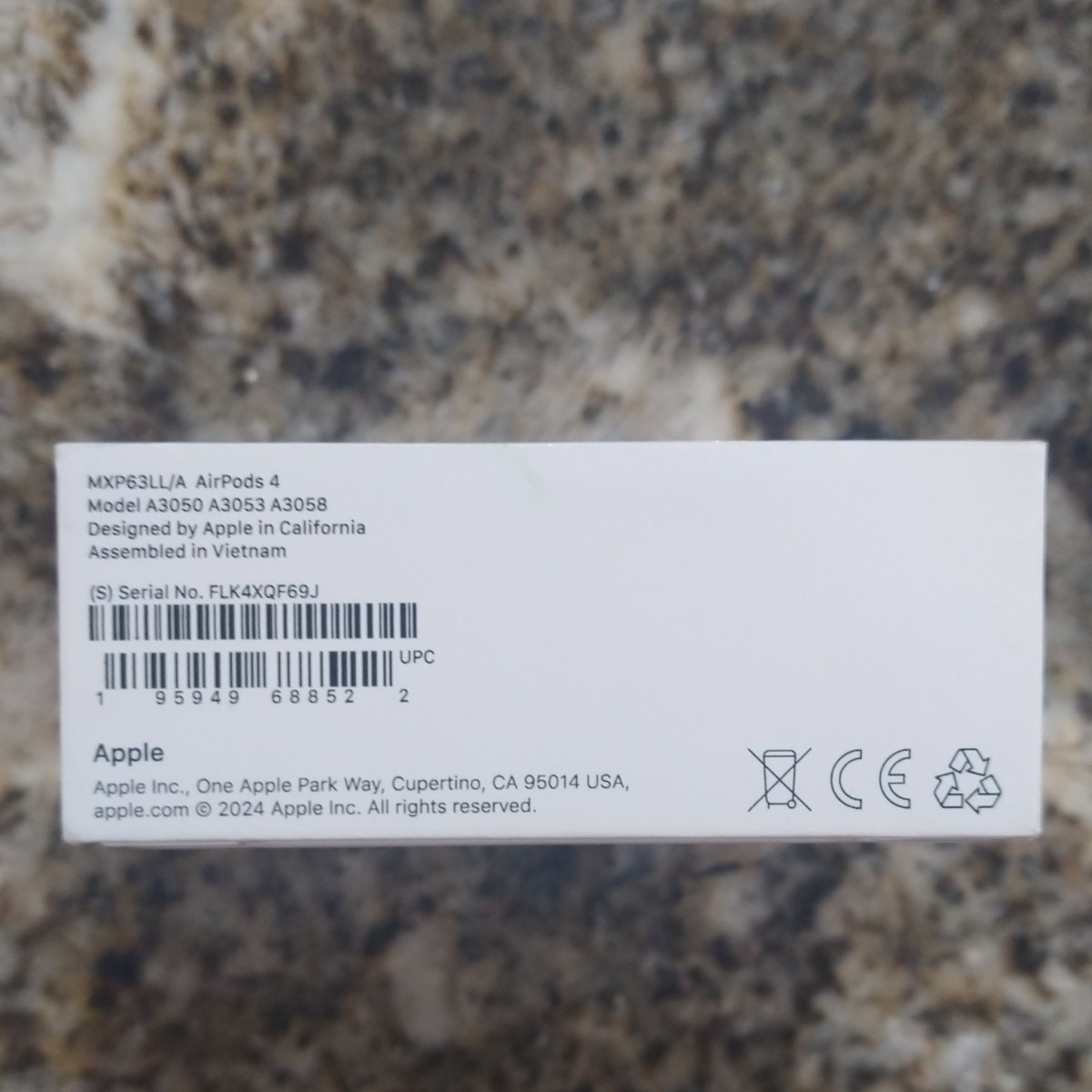 Apple AirPods 4th Gen (Left Side Only - A3053) | OEM Replacement