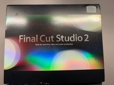 Apple Final Cut Studio 2 Video Editing Software Mac Complete Box Set W/ Manuals
