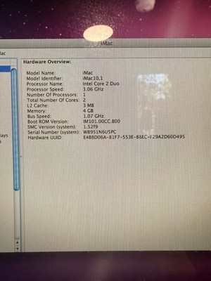 Apple iMac A1311 21.5 Apple iMac A1311 21.5