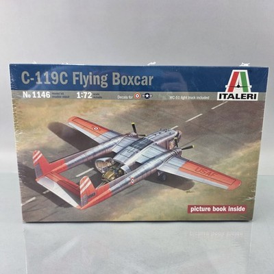 Italeri 1146 1/72 Fairchild C-119C Flying Boxcar Model Kit USAF