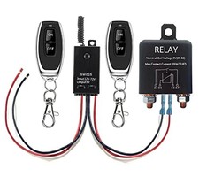 Remote Battery Disconnect Switch,12V 200A Car Kill Switch,Anti-Theft,Wireless