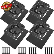 Recessed D Ring Tie Down Anchors 4 Pack 6000 Lbs Heavy Duty Trailer Floor Ti