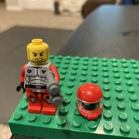 LEGO Billy Starbeam Galaxy Squad Red Spaceman GS005 Minifigure Retired Rare