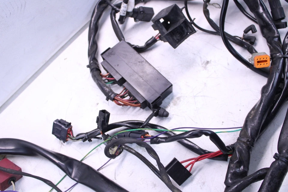 00-06 Harley Davidson FLHR Road King cableado principal arnés telar Foto 4 de 4