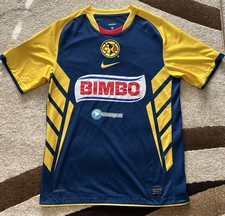 Vintage Club America Aguilas Rare 2010ish Bimbo Jersey Nike Dri Fit Medium