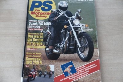 2) PS Sport Motorrad 12/1986 - BMW K 100 LT in einer e - Moto Guzzi Le Mans IV m