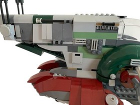 LEGO Star Wars 8097 Slave I Near Complete W/ Instructions- Incomplete
