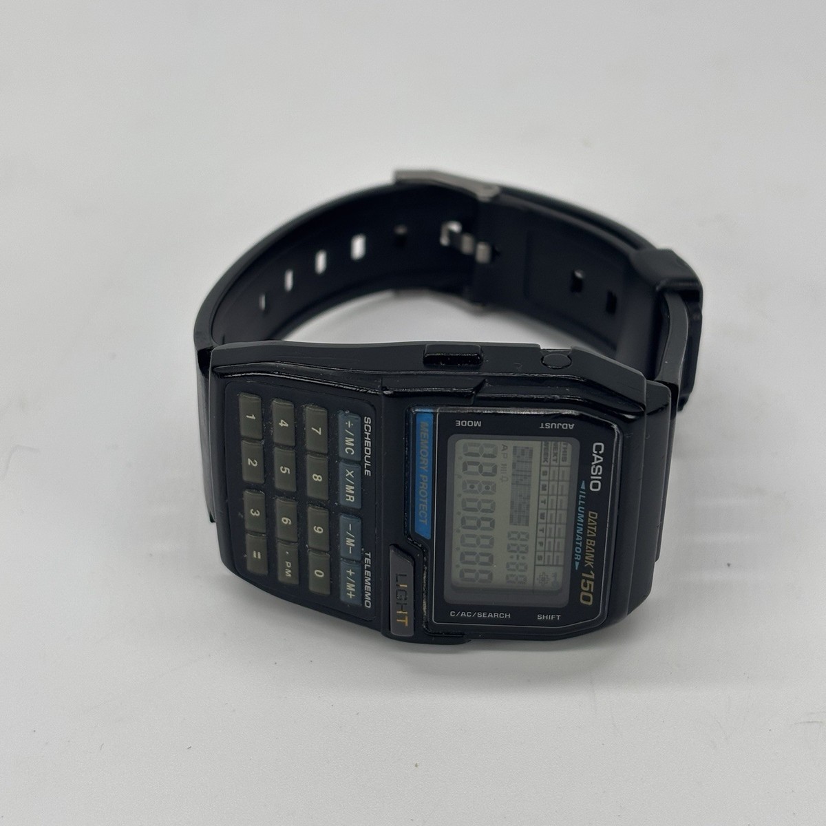 Casio Data Bank Dbc-150 1477 Calculator Illuminator Memory