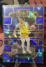 2023-24  Select - Concourse Jalen Hood-Schifino #99 Blue Cracked Ice Prizm (RC)