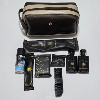 Emirates First Class Bvlgari Amenity Kit Herren 