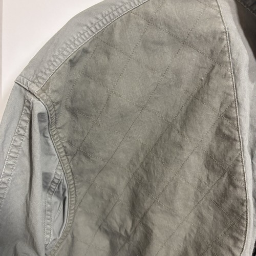 Browning Hunting Shirt Men 2XL Green Quilted Canvas Field Outdoor Snap Flaw Read - Picture 3 of 13