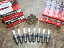 10x Bujías de iridio BRISK DOR12IR aptas para: Audi R8 Spyder 5.2 Quattro 2011-2015