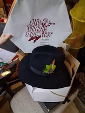 5 X Beaver Cowboy Hat Royay Quality 7 1/8 Made In USA In Vintage Hat Shop Box