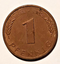 V# 1 Pfennig  Deutschland 1978 J Umlaufgeld M&uuml;nze Coin Geld, E