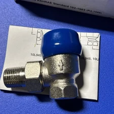 Thermostatic Radiator Valve 1/2 Inch DN-15B (10L948) ASHRAE Hydronic Steam