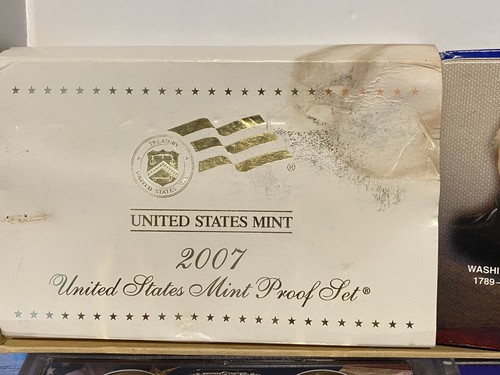 2007 S Proof Set U.S. Mint Original Government Packaging OGP COA - Picture 2 of 6