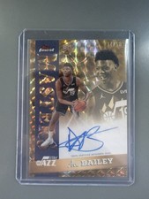 ACE BAILEY Rookie 2025-26 Topps Finest Masters Gold Geometric Auto /50 Jazz RC