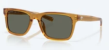Costa Del Mar Tybee Sun Ray Frame/ Gray Polarized Glass 580G Lens NEW