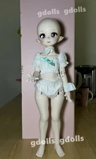 1/4 BJD SD Girl Doll Smile Free eyes + Face Makeup Resin Figure Gift Toys