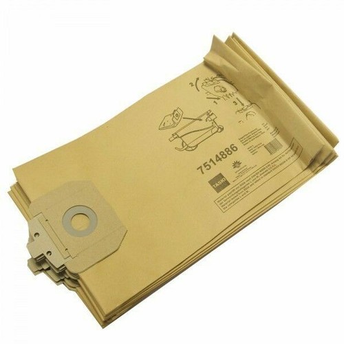 Taski Vacuum Cleaner Bags Dust TASKI Vento 8 Hoover Bag 7514886 x 5 GENUINE - Picture 7 of 24