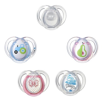 Pacifier Holder Box Nipple Soother pod Knya 3 Pack Baby Dummy Case