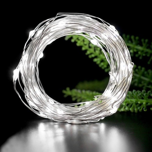 Battery Operated LED Fairy Lights, 2M 3M 5M 10M Xmas String Lights Party Wedding - Picture 22 of 22