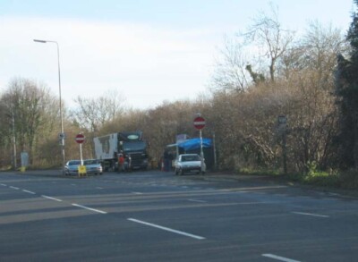 Foto 6x4 Lay-by auf A48 Castleton\/ST2583 [Looking SE] um 2006