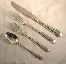 Greenbrier-Gorham Sterling 4 PC Dinner Size Place Setting(s)-French