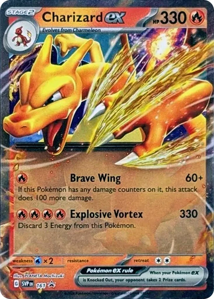 Charizard ex 161 Sv: Scarlet & Violet Promo Cards