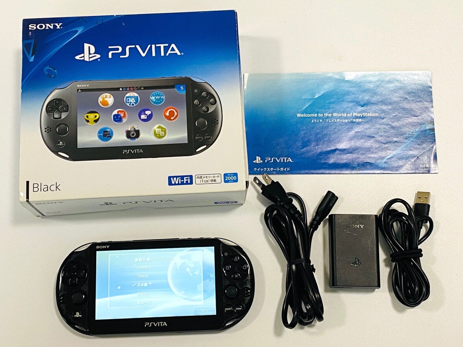 PS Vita Slim - Black - Wi-fi (PCH-2000 ZA11) : : Videojuegos