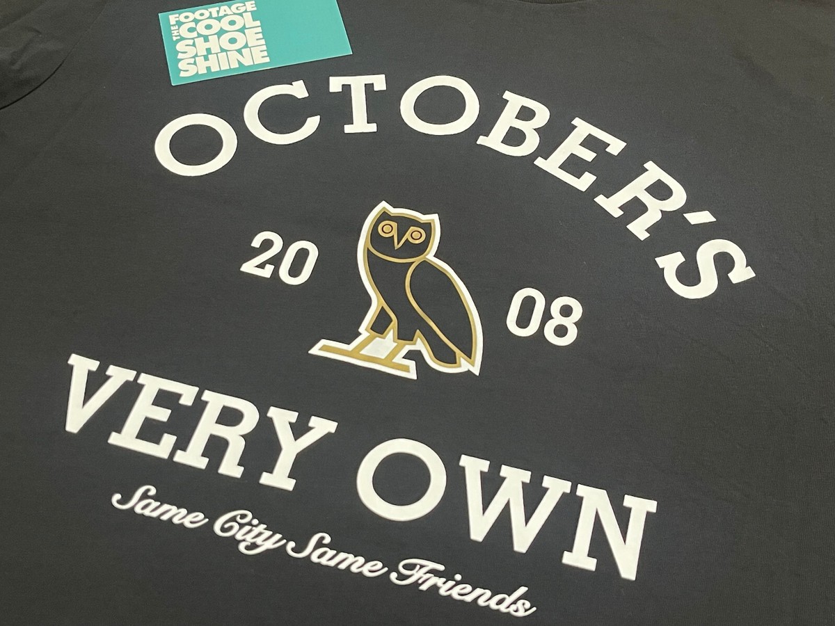 【October's Very Own】紙幣 ロゴ OVO Tシャツ GLOBAL CURRENCY OCTOBER'S VERY OWN OVO DRAKE SAME CITY FRIENDS COLLEGIATE T