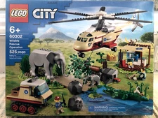 LEGO CITY: 60302 Wildlife Rescue Operation Building Kit 525 Pcs Playset  RETIRED