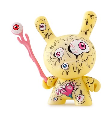 Eyezon KW Maurice Blanco Mishka Series 3 Inch Dunny 2016 Kidrobot Мишка Art 2/20