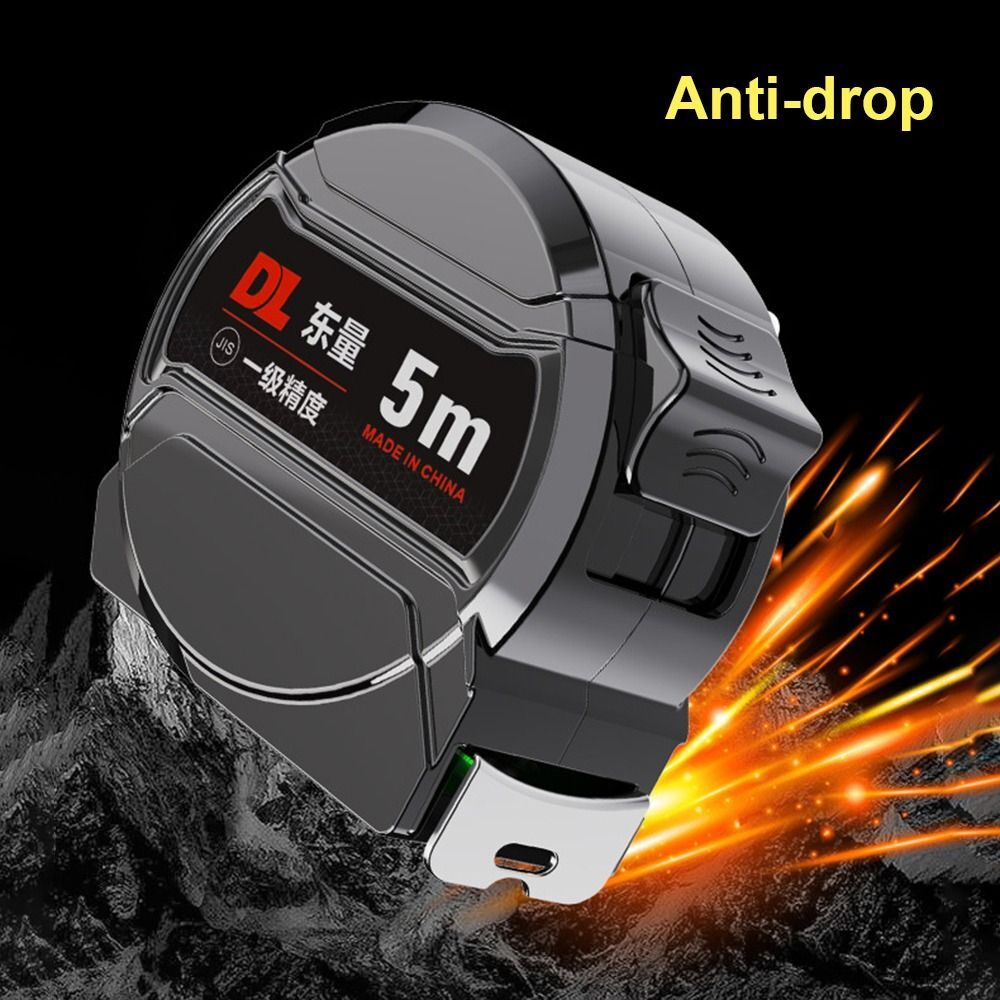 Self Locking Fluorescent Steel Tape Measure Workbench Ruler for DIY ...