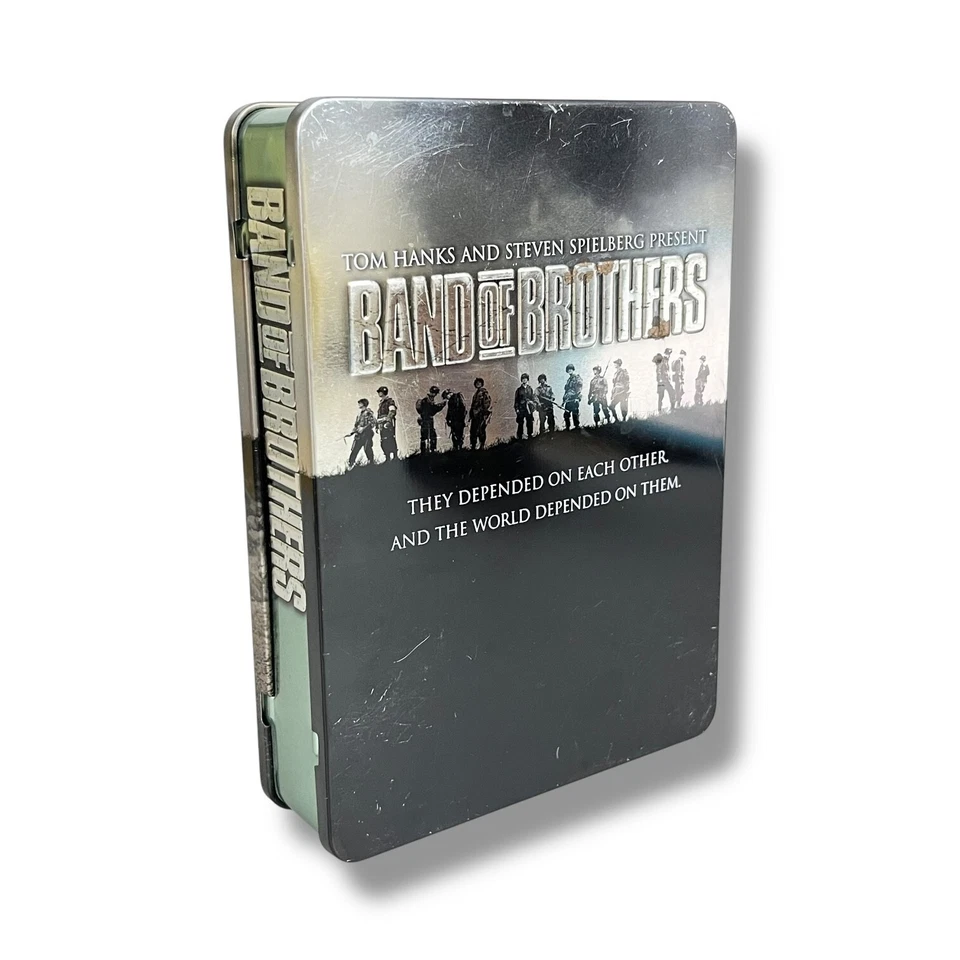 Band of Brothers DVD Box Set Steel Case HBO 101st Airborne WW2 Mini Series 2001 Foto 3 de 4