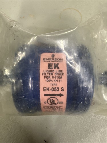 EMERSON Liquid Line Filter Drier EK-053/25S Refrigerant 680PSIG CFC HCFC & HFC - Picture 2 of 4