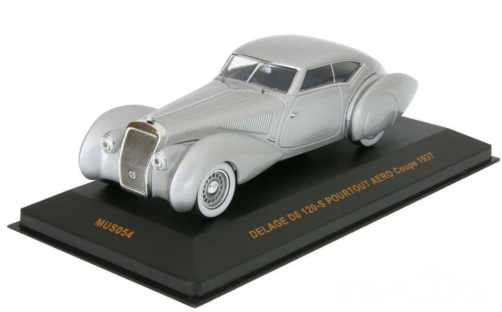 Voitures, camions et fourgons miniatures Coupe 1:43 Delage